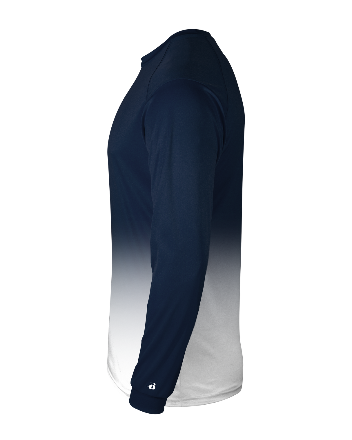 Badger 2204 Youth Ombre Long-Sleeve Tee Youth Apparel Shirts & Tops