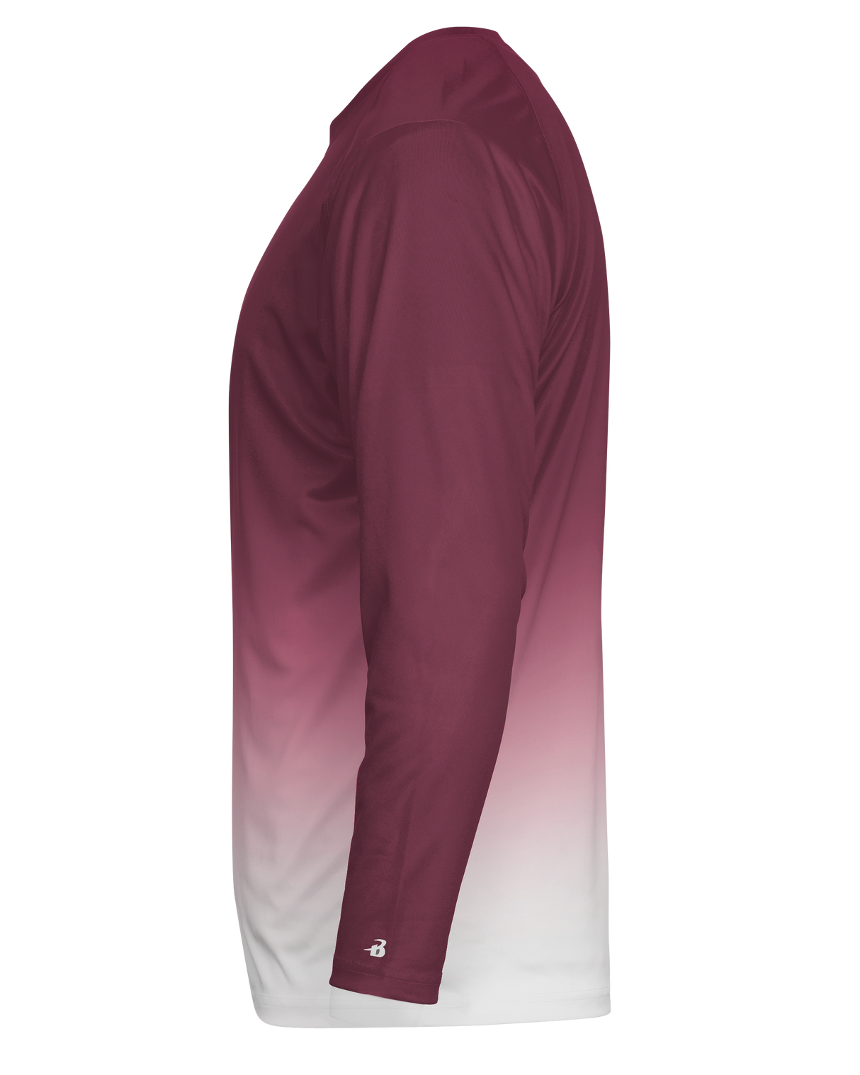 Badger 2204 Youth Ombre Long-Sleeve Tee Youth Apparel Shirts & Tops