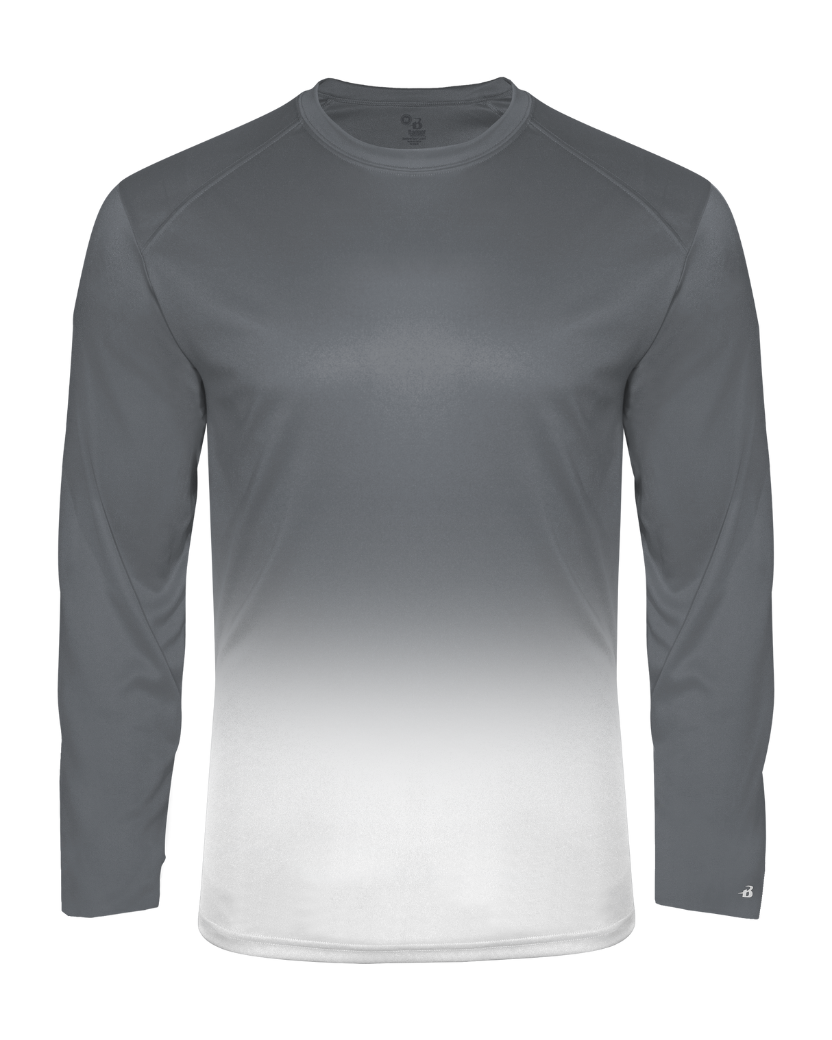 Badger 2204 Youth Ombre Long-Sleeve Tee Youth Apparel Shirts & Tops