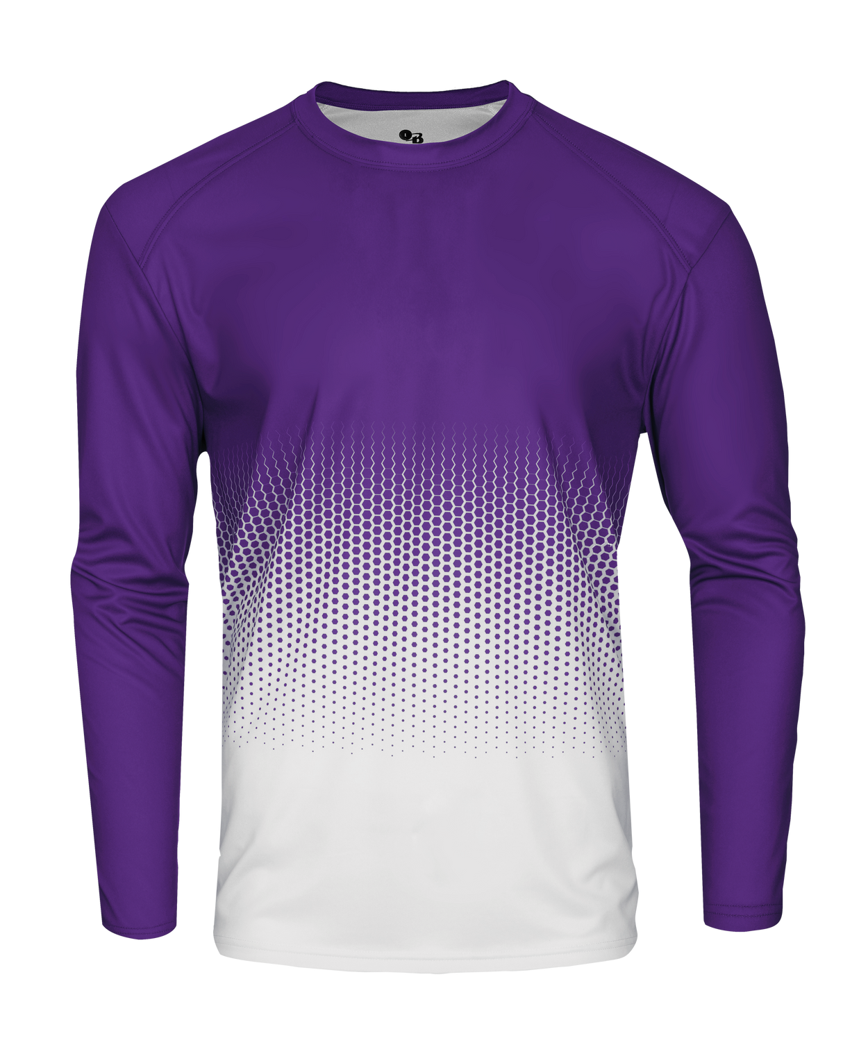 Badger Youth Hex 2.0 Long-Sleeve Tee Youth Apparel Shirts & Tops
