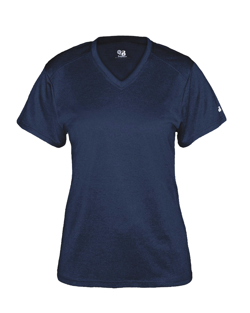 Badger Women's Pro Heather V-Neck Tee Womens Apparel Shirts & Tops