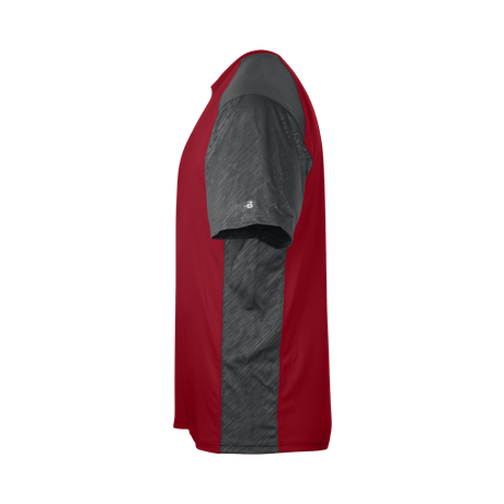 Badger Men's Line Embossed Colorblock Tee Mens Apparel Shirts & Tops