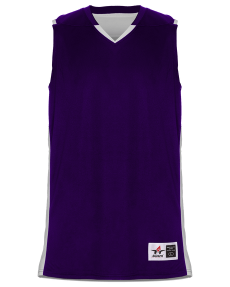 Alleson Men's Reversible Crossover Basketball Jersey Basketball Jerseys Adult