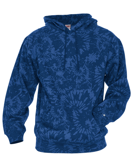 Badger Men's Athletic Fleece Tie Dye Hood Mens Apparel Sweatshirts & Fleece