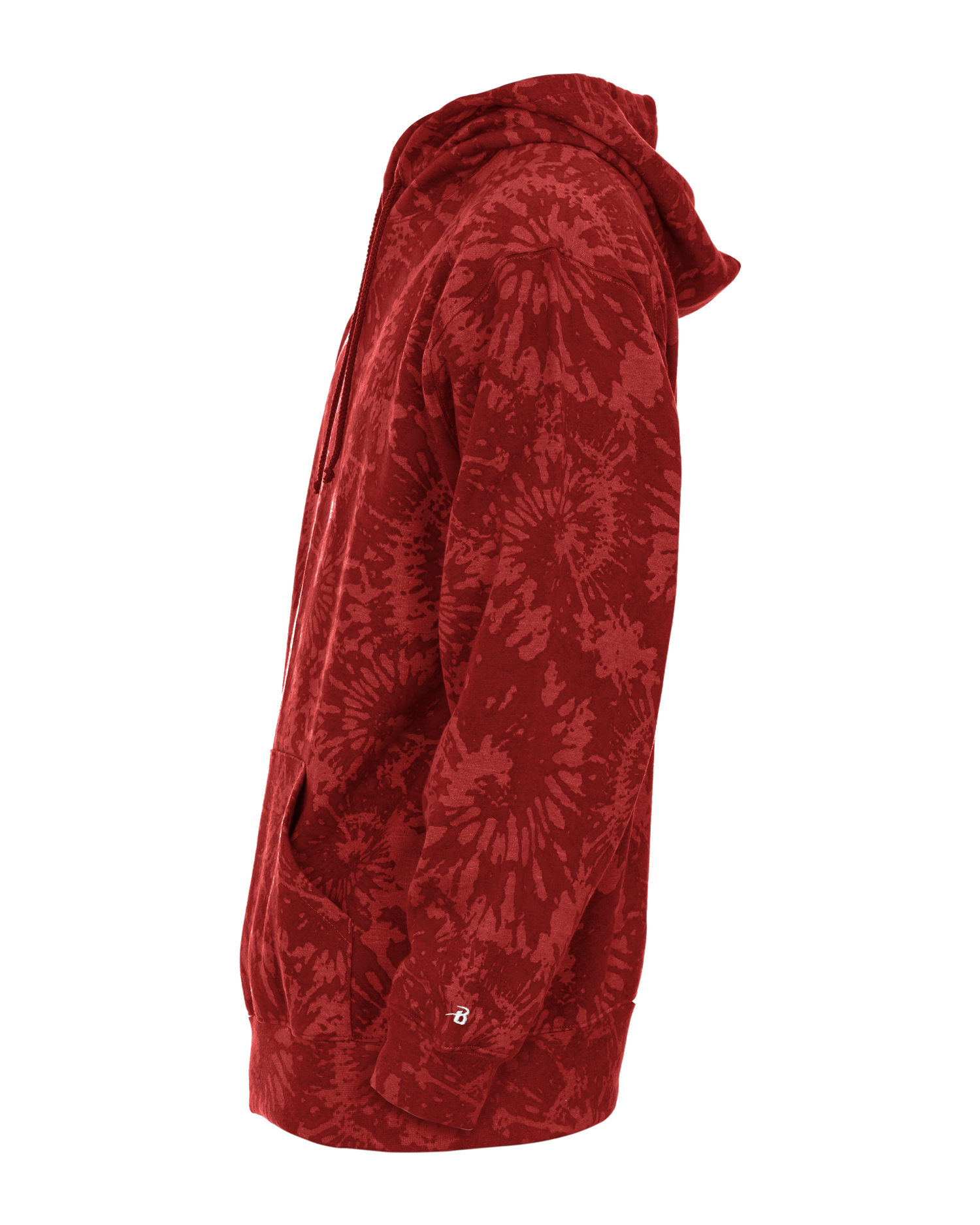 Badger Men's Athletic Fleece Tie Dye Hood Mens Apparel Sweatshirts & Fleece