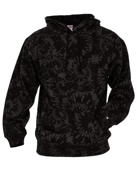 Badger Men's Athletic Fleece Tie Dye Hood Mens Apparel Sweatshirts & Fleece