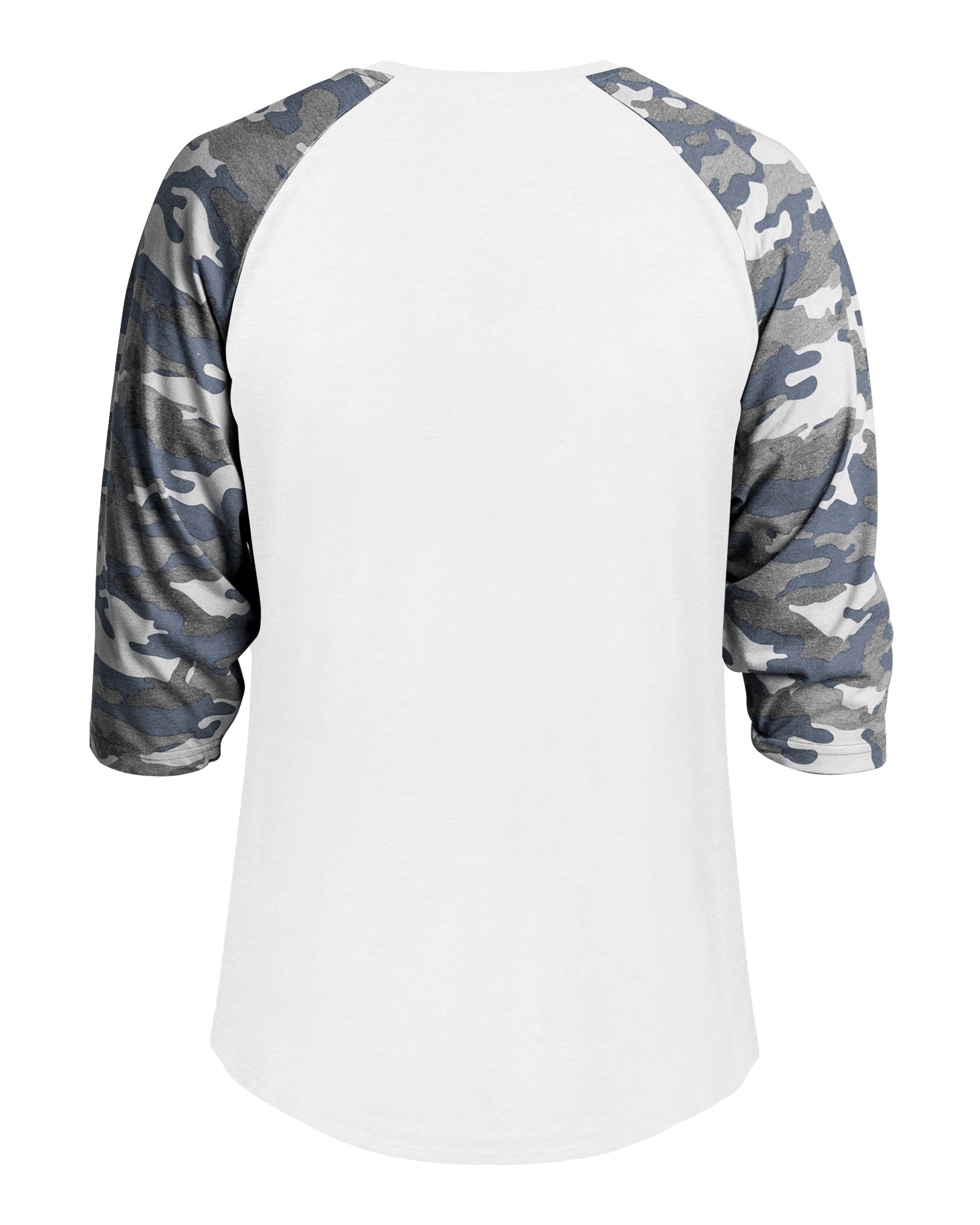 Badger Men's Vintage Camo Tri-Blend Baseball Tee Mens Apparel Shirts & Tops