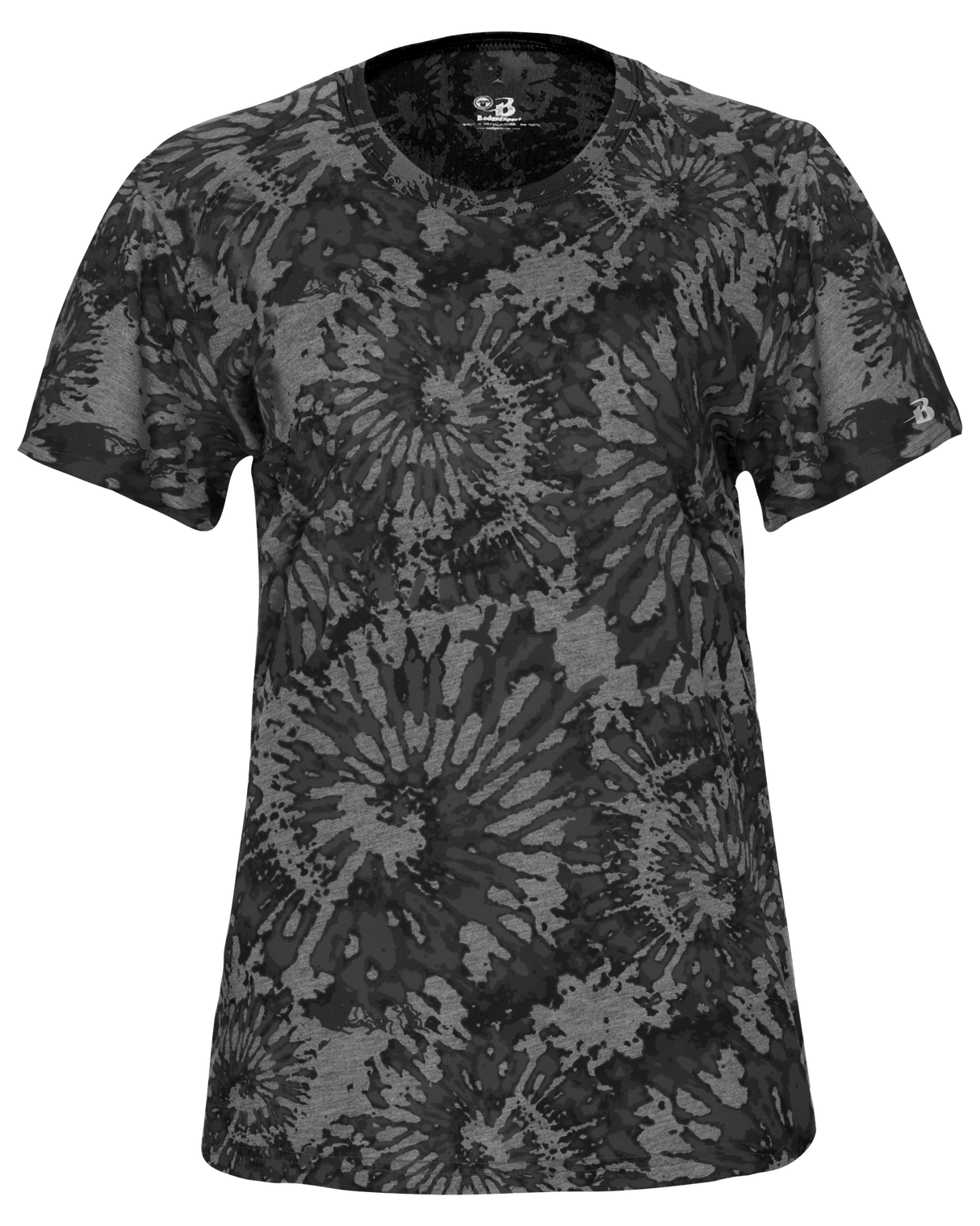 Badger Women's Tie-Dye Tri-Blend Tee Womens Apparel Shirts & Tops