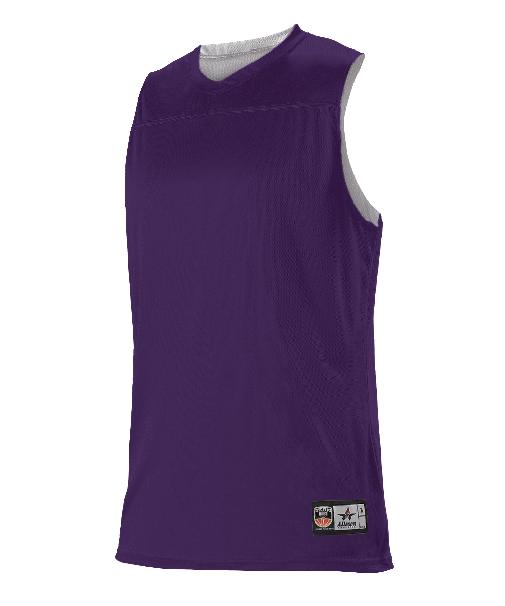 Alleson Girls Blank Reversible WNBA Racerback Jersey Basketball Jerseys Youth