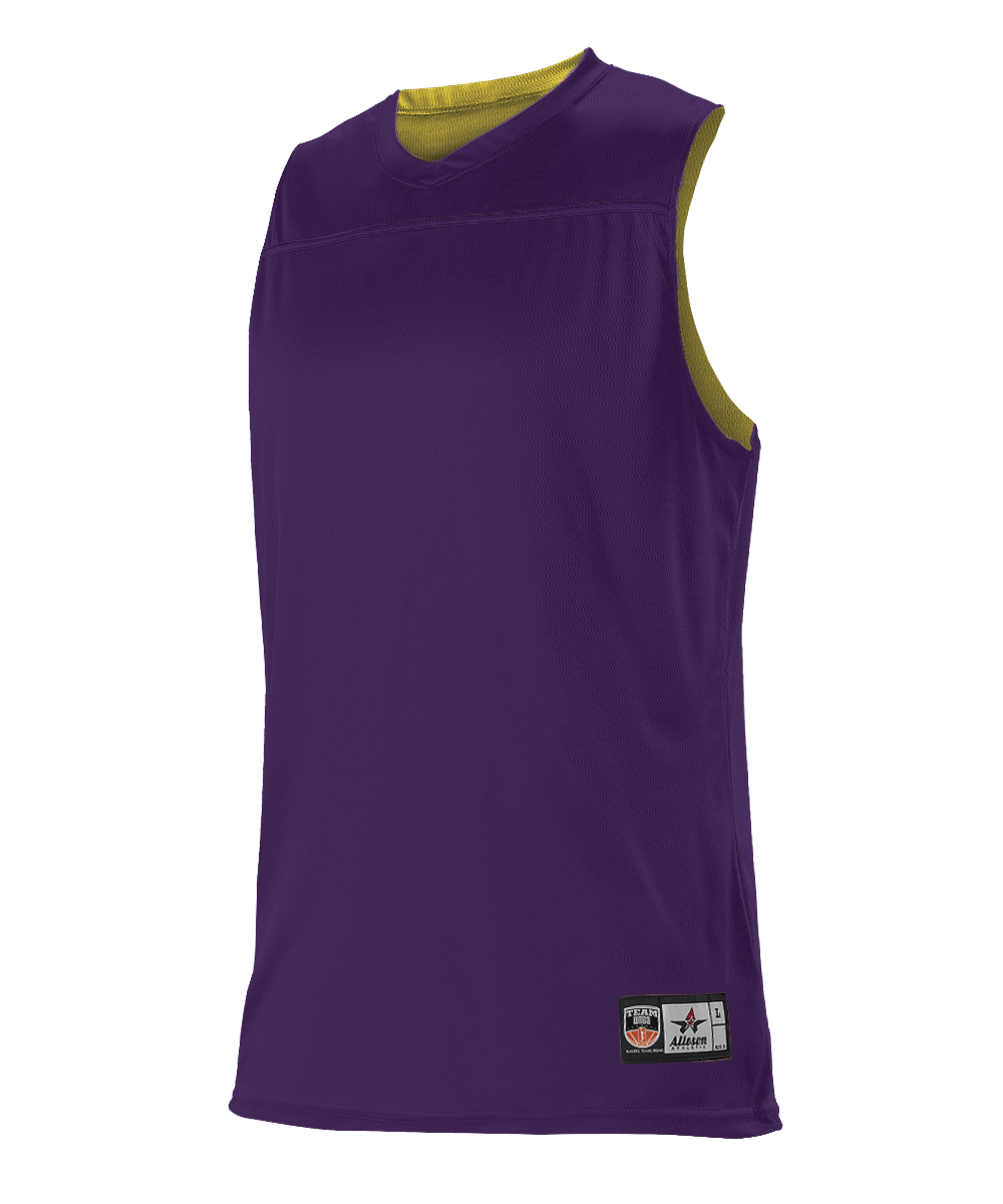 Alleson Girls Blank Reversible WNBA Racerback Jersey Basketball Jerseys Youth