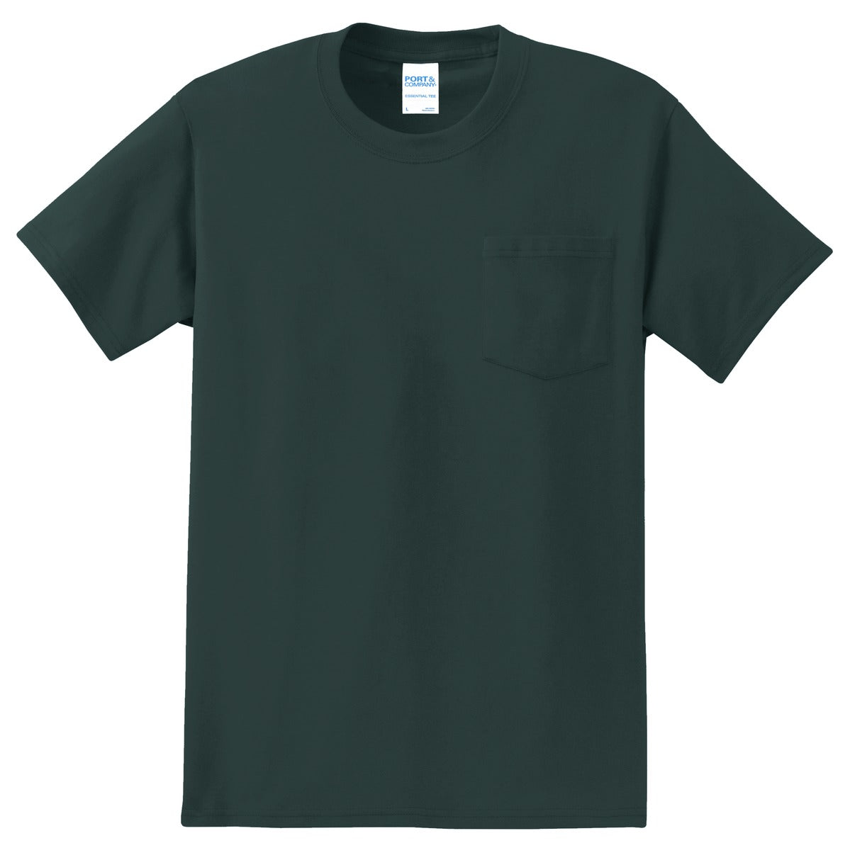 Port & Company Men's Tall Essential Pocket Tee Mens Apparel Shirts & Tops