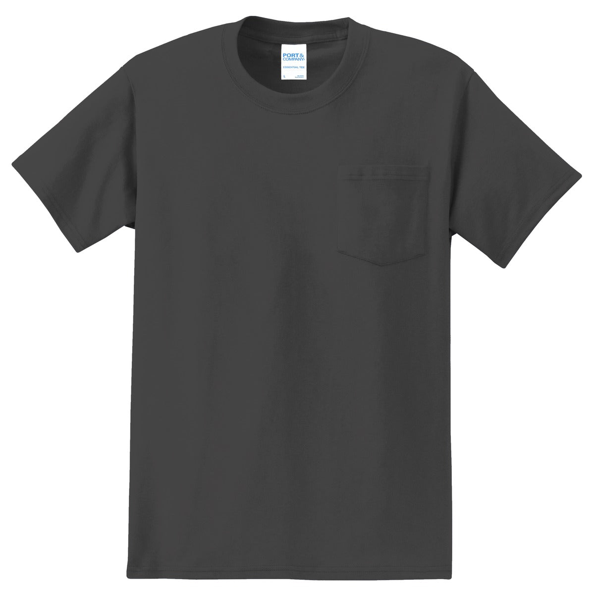 Port & Company Men's Tall Essential Pocket Tee Mens Apparel Shirts & Tops