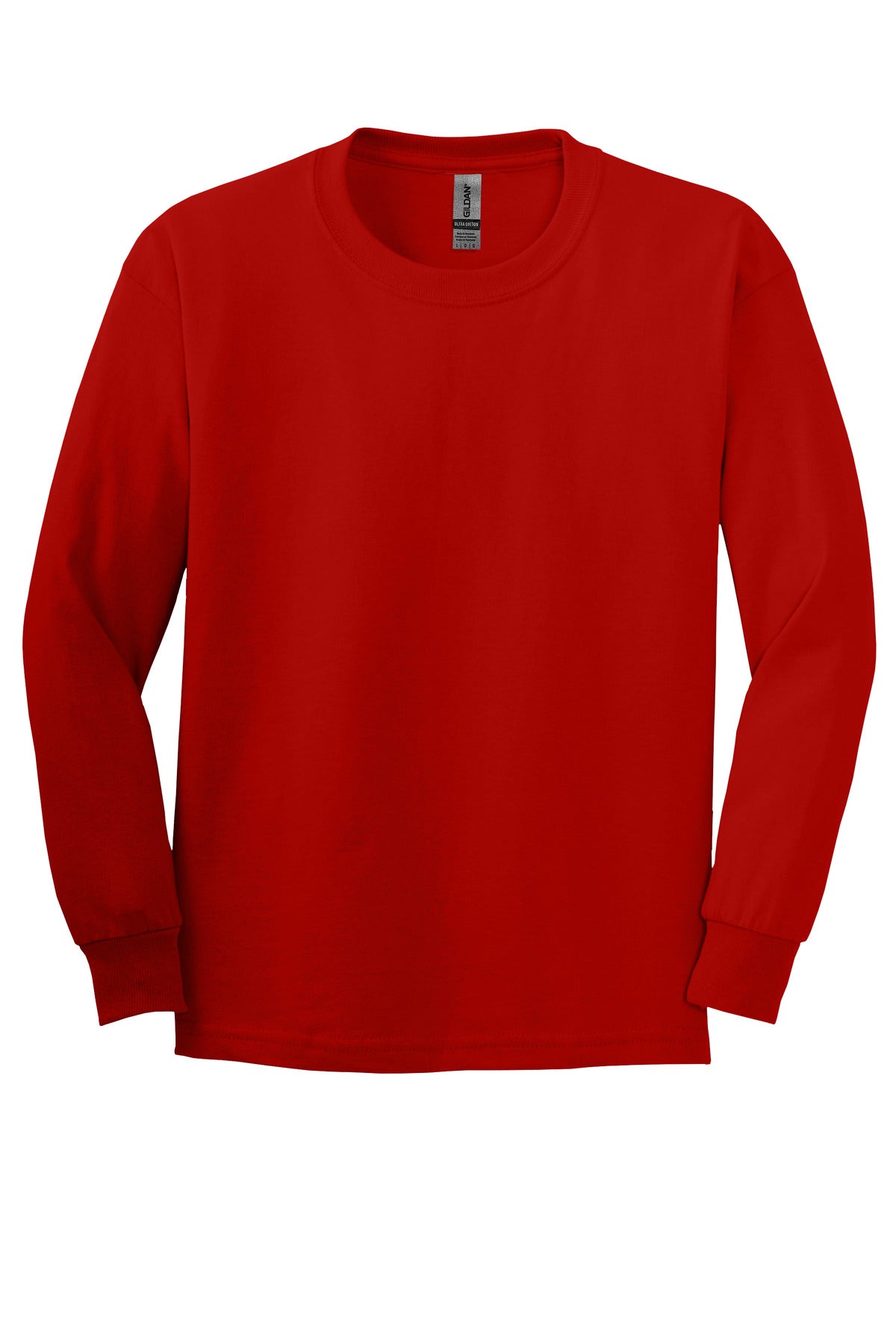 Gildan Youth Ultra Cotton Long Sleeve T-Shirt. 2400B Youth Apparel Shirts & Tops