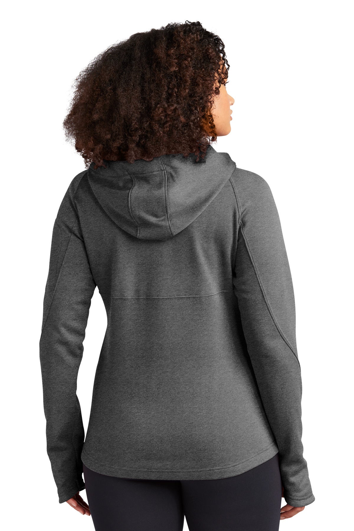 Sport-Tek Women's Tech Fleece Full-Zip Hooded Jacket. L248 Womens Apparel Jackets & Vests