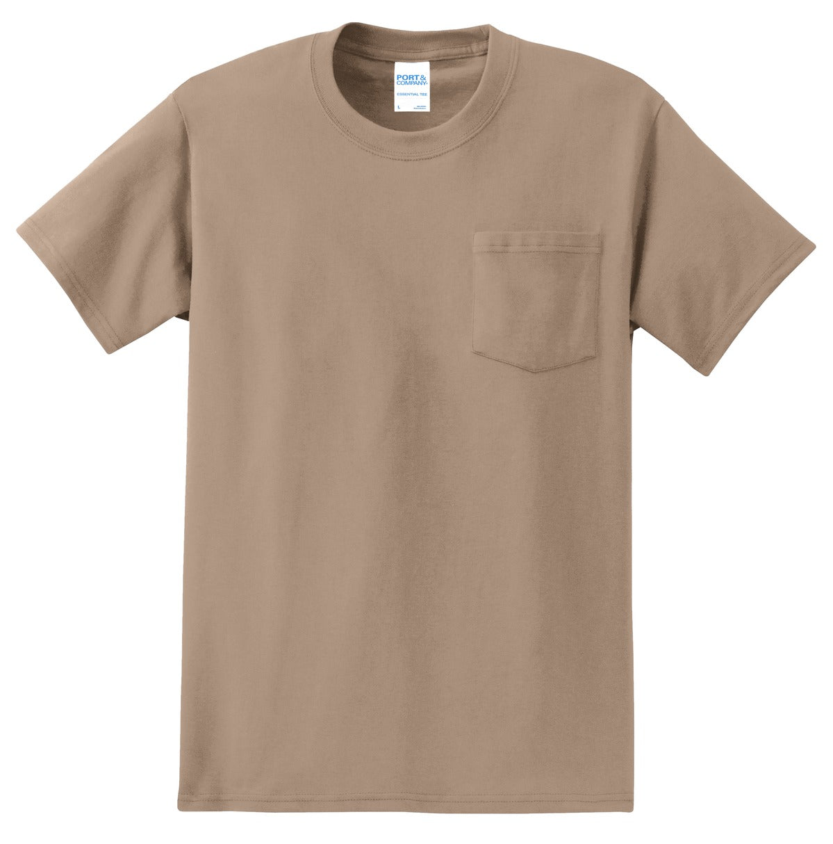 Port & Company Men's Tall Essential Pocket Tee Mens Apparel Shirts & Tops