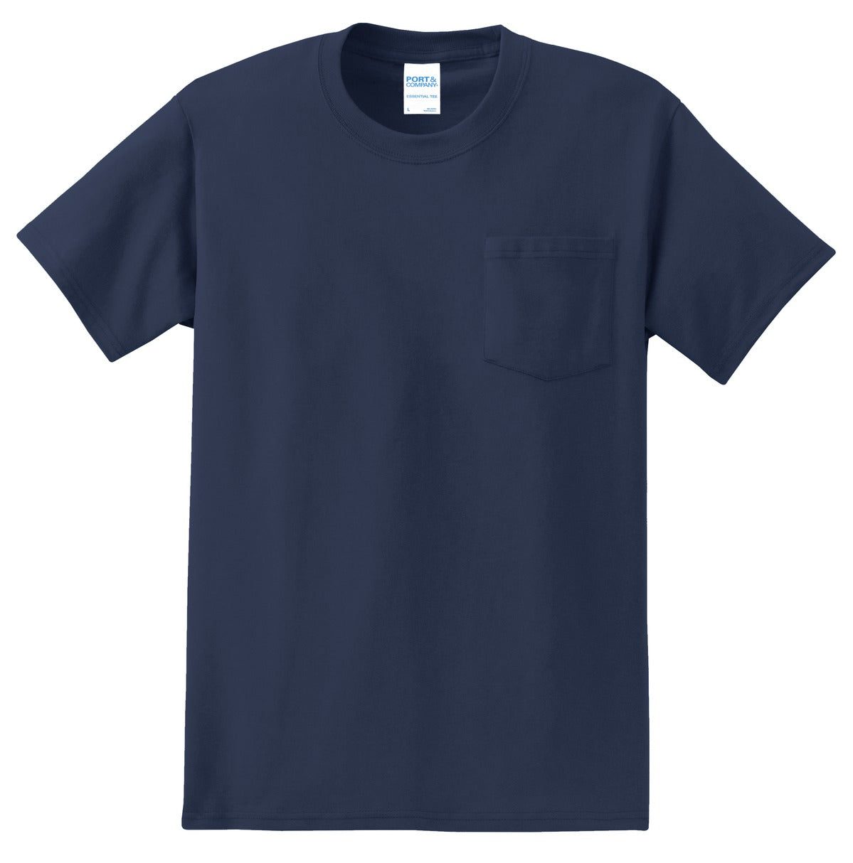 Port & Company Men's Tall Essential Pocket Tee Mens Apparel Shirts & Tops