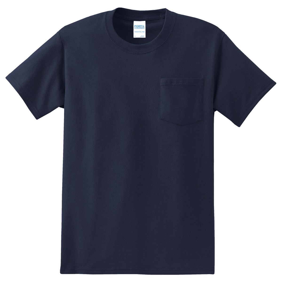 Port & Company Men's Tall Essential Pocket Tee Mens Apparel Shirts & Tops