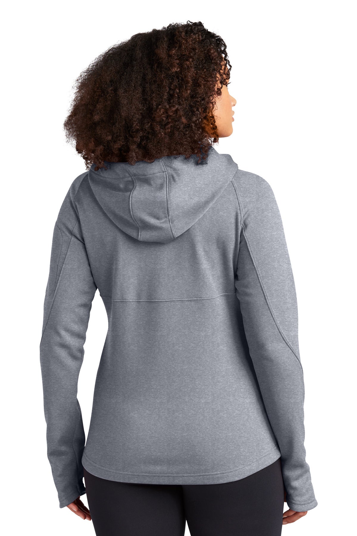 Sport-Tek Women's Tech Fleece Full-Zip Hooded Jacket. L248 Womens Apparel Jackets & Vests