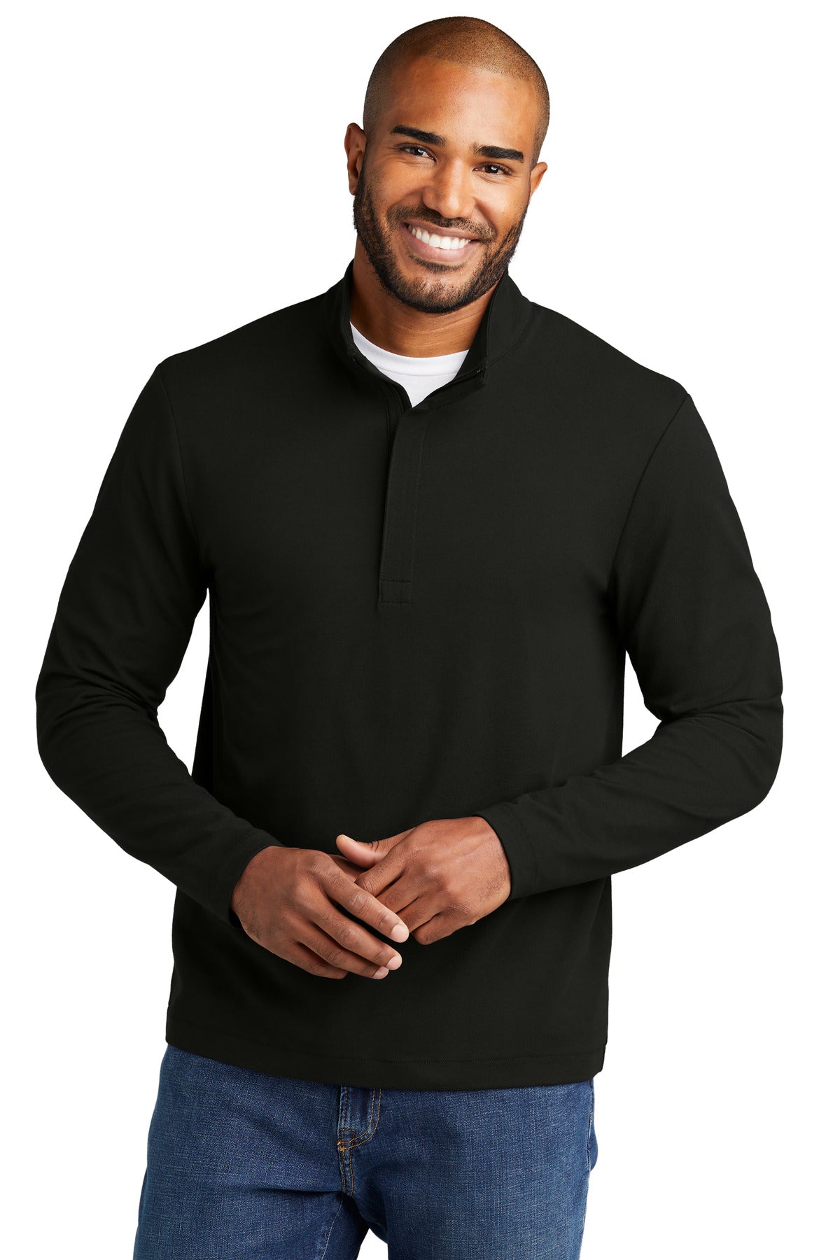 Port Authority Fairway Stretch 1/4-Zip K829 Mens Apparel Sweatshirts & Fleece