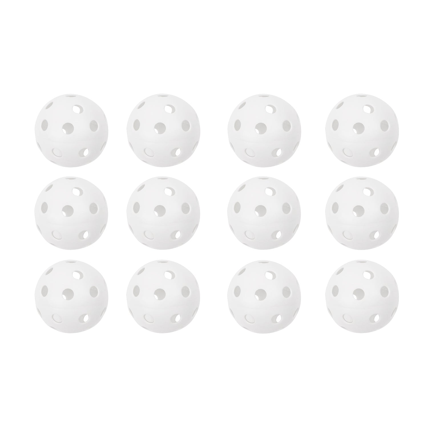 Champion Sports Plastic White Softballs - Dozen Softball Softballs All