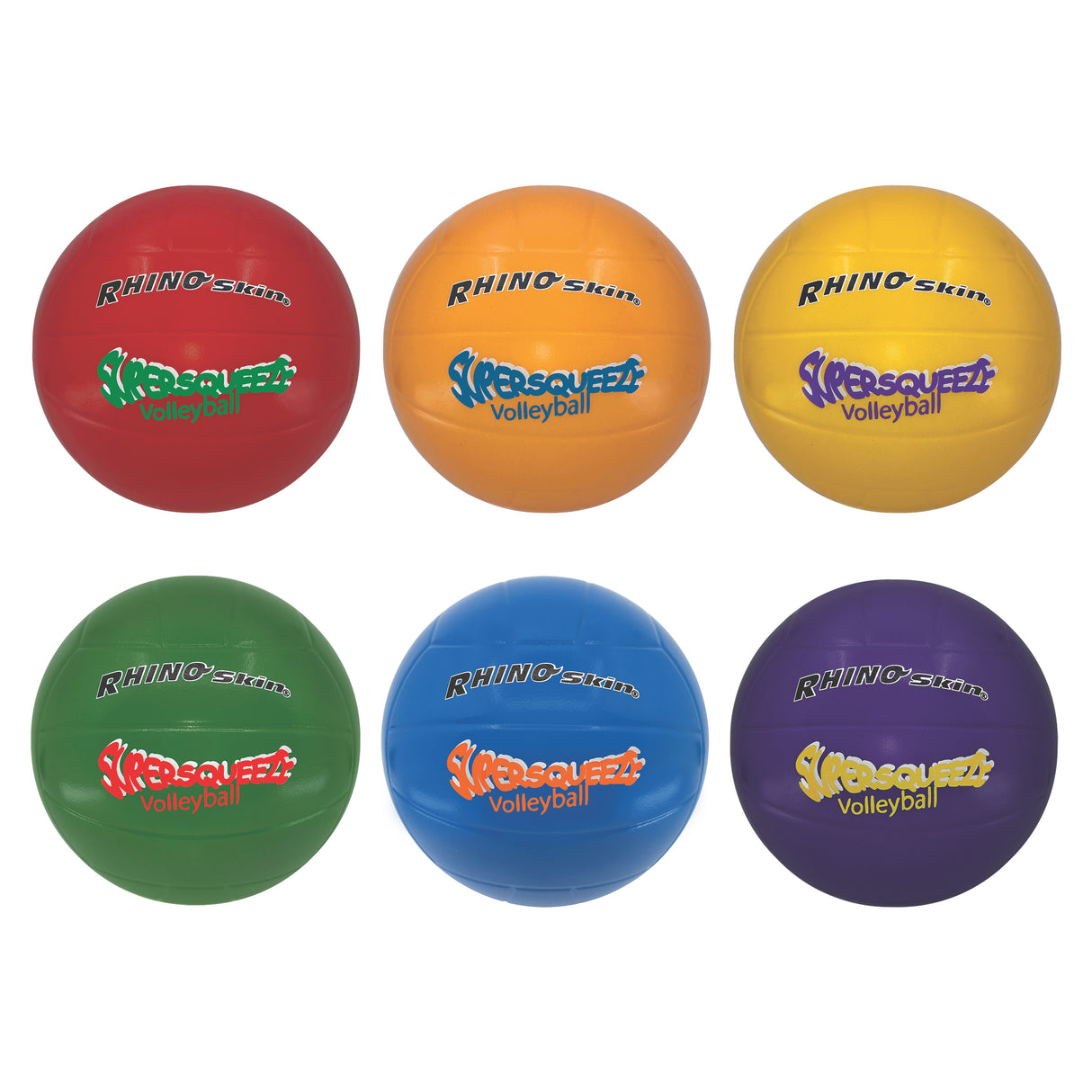 Champion Sports Rhino Skin® Super Squeeze Volleyball Set Volleyball Accessories & Bags All