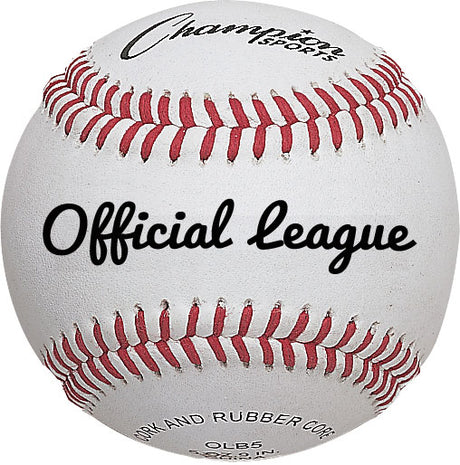 Champion Sports Official League Baseball - Dozen Baseball Baseballs All