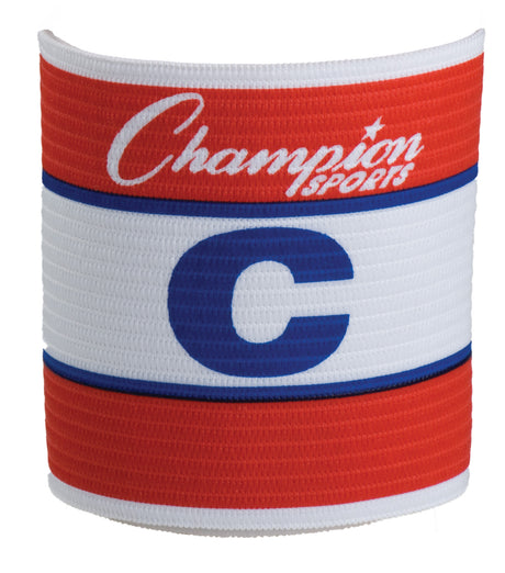 Champion Sports Official Adjustable Captains Armband Soccer Accessories All