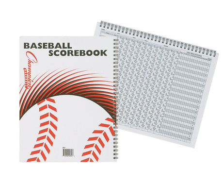 Champion Sports Baseball Scorebook Baseball Accessories All