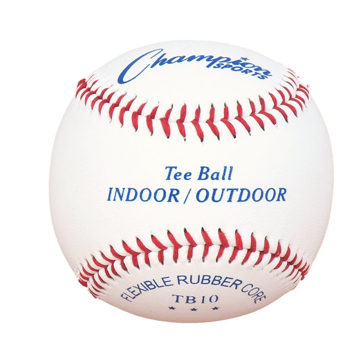 Champion Sports Indoor/Outdoor Tee Ball Baseball Baseballs All