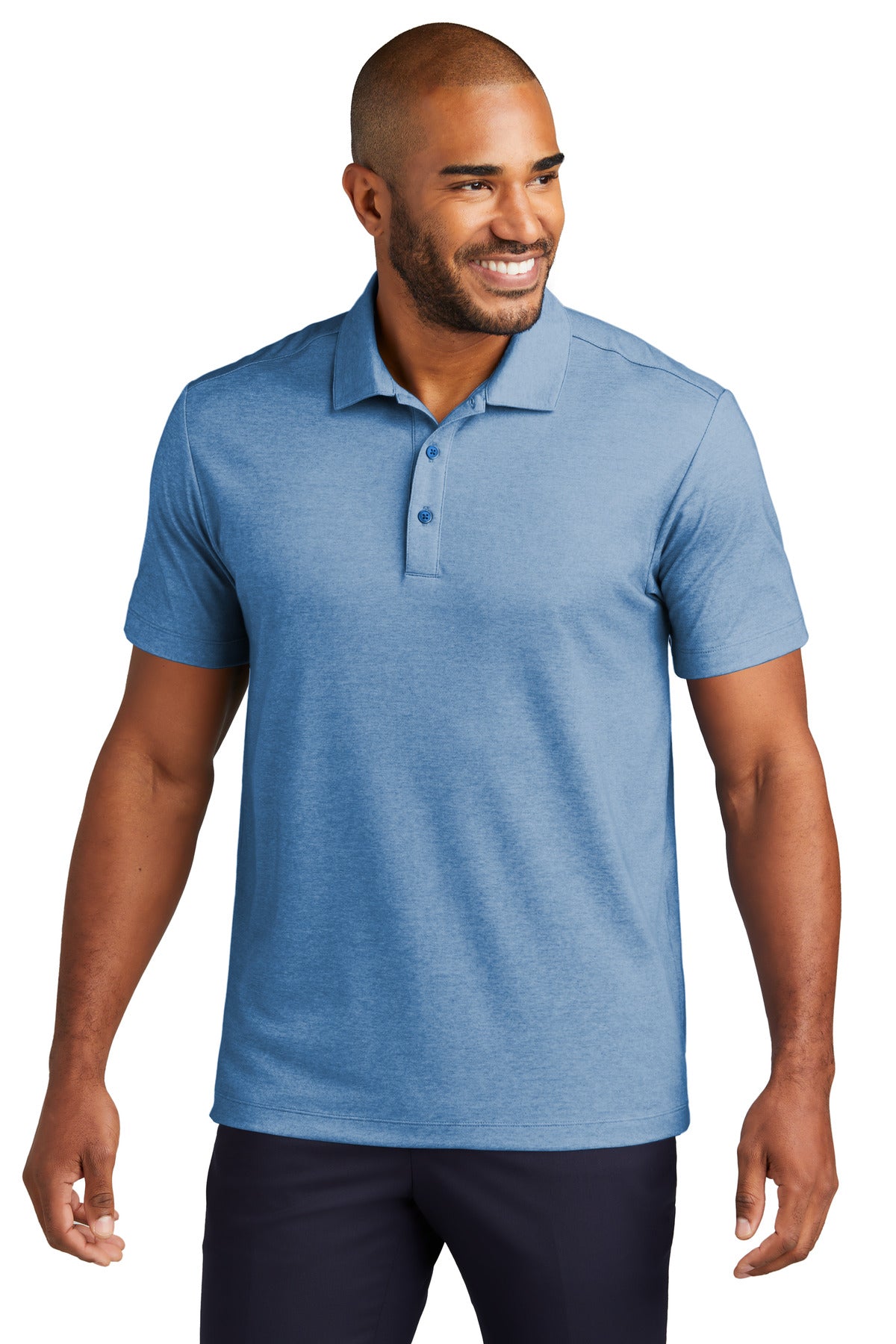 Port Authority Fine Pique Blend Polo K830 Mens Apparel Shirts & Tops