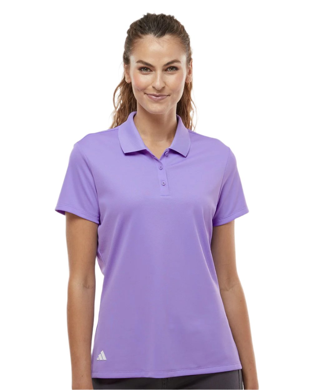 adidas Women's Basic Sport Polo Womens Apparel Shirts & Tops