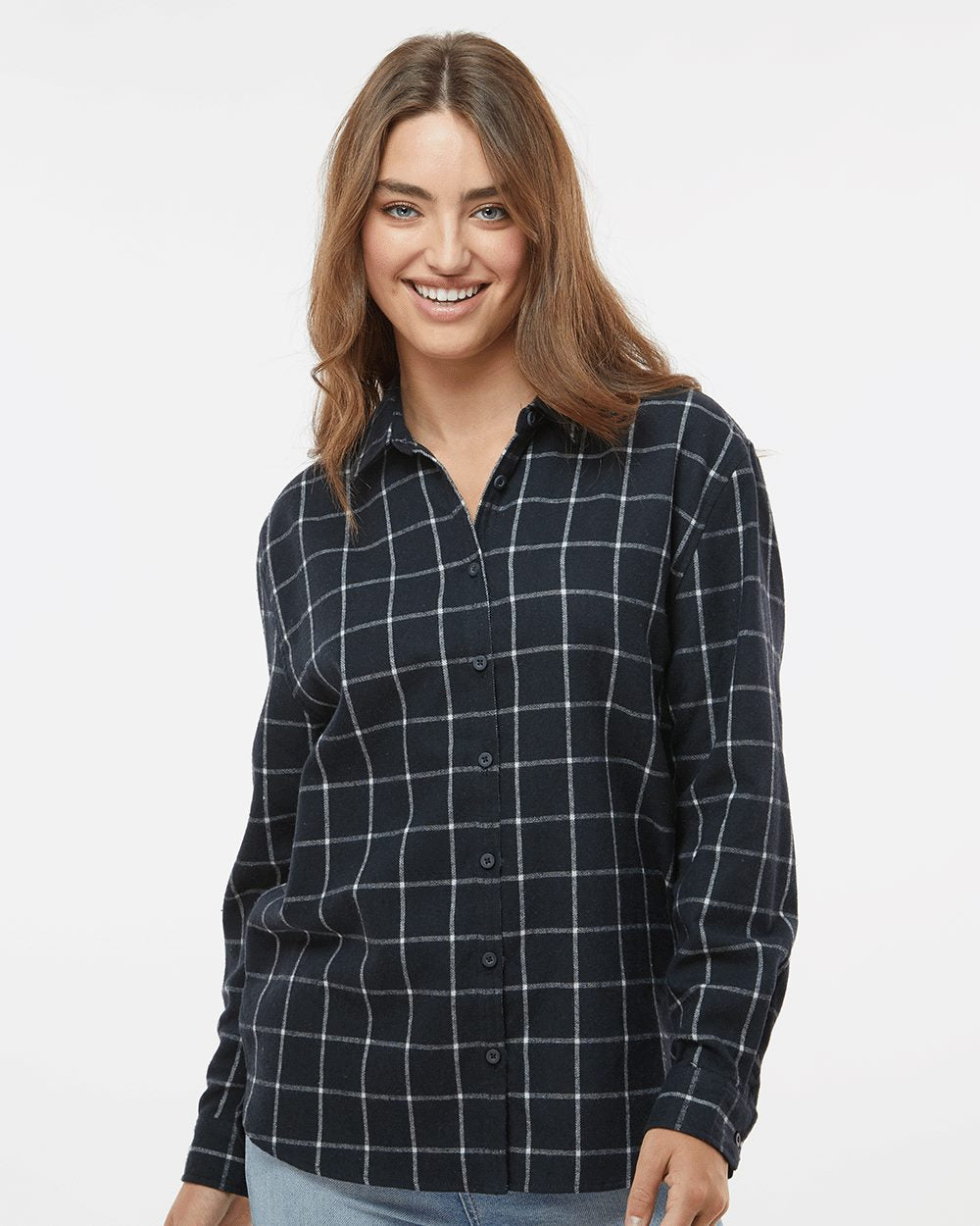 Burnside Women's Boyfriend Flannel Womens Apparel Shirts & Tops
