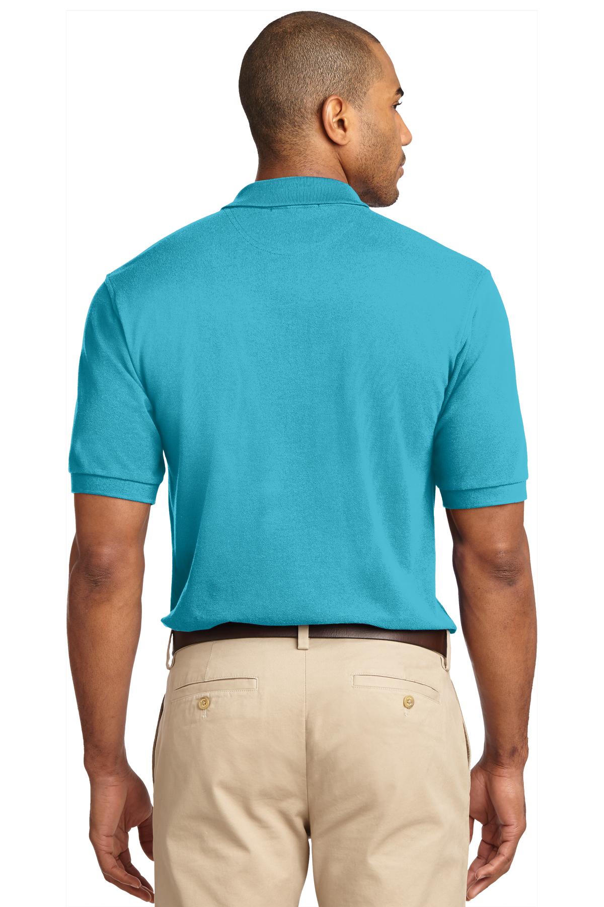 Port Authority Heavyweight Cotton Pique Polo. K420 Mens Apparel Shirts & Tops