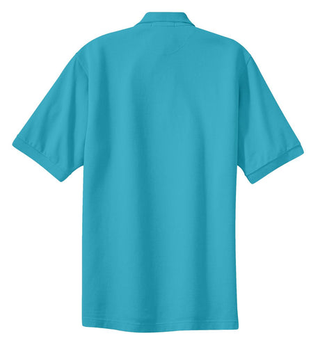 Port Authority Heavyweight Cotton Pique Polo. K420 Mens Apparel Shirts & Tops