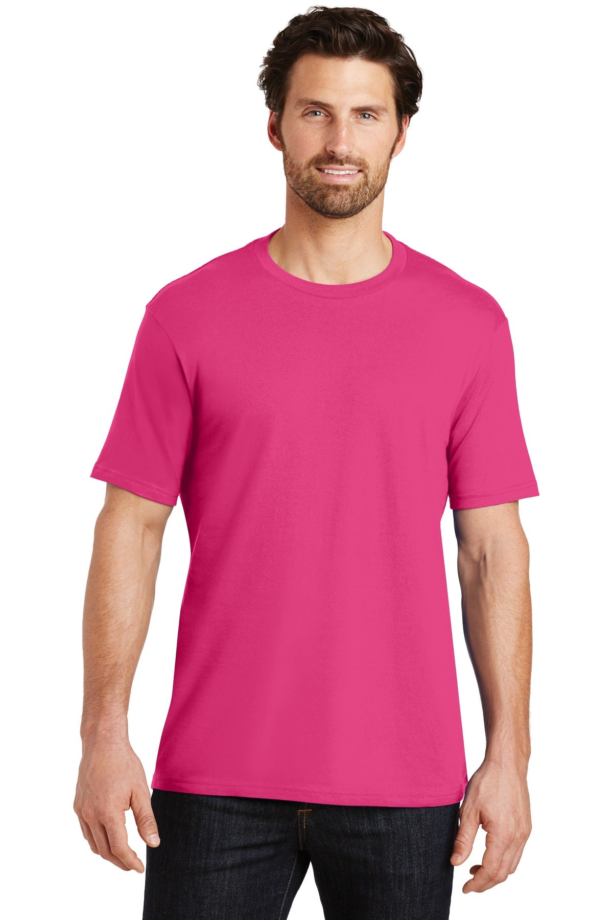 District Men's Perfect WeightTee. DT104 1 of 2 Mens Apparel Shirts & Tops