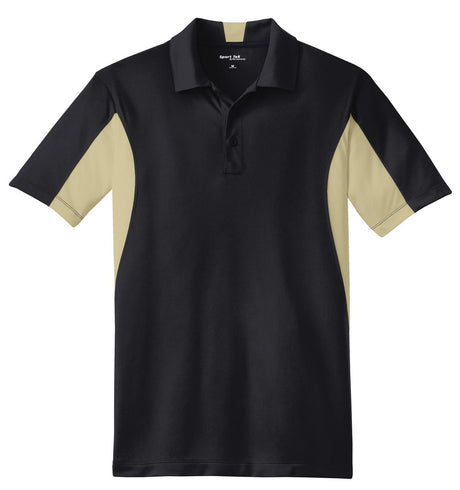 Sport-Tek Men's Side Blocked Micropique Sport-Wick Polo. ST655 2 of 2 Mens Apparel Shirts & Tops