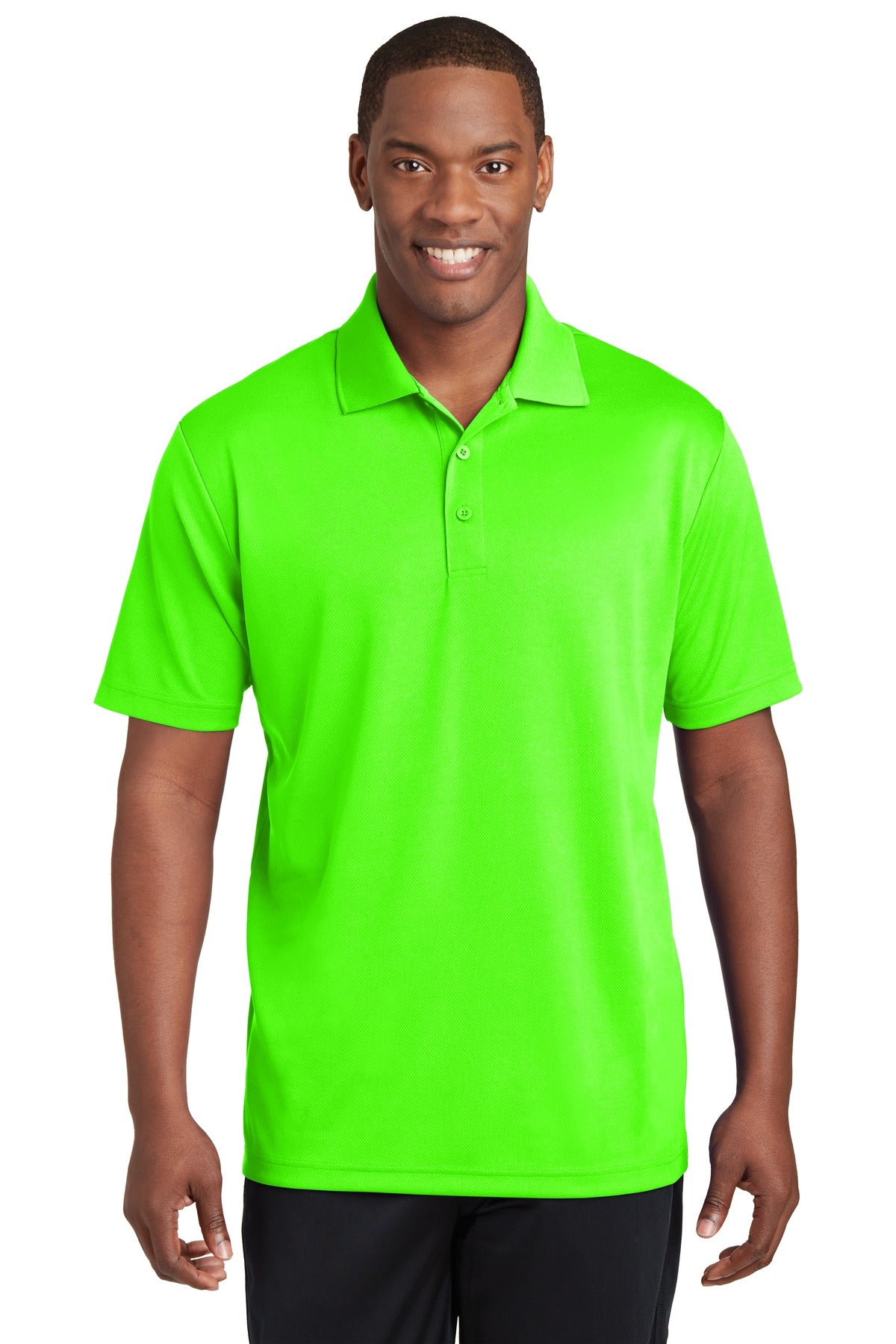 Sport-Tek PosiCharge RacerMesh Polo. ST640 Mens Apparel Shirts & Tops