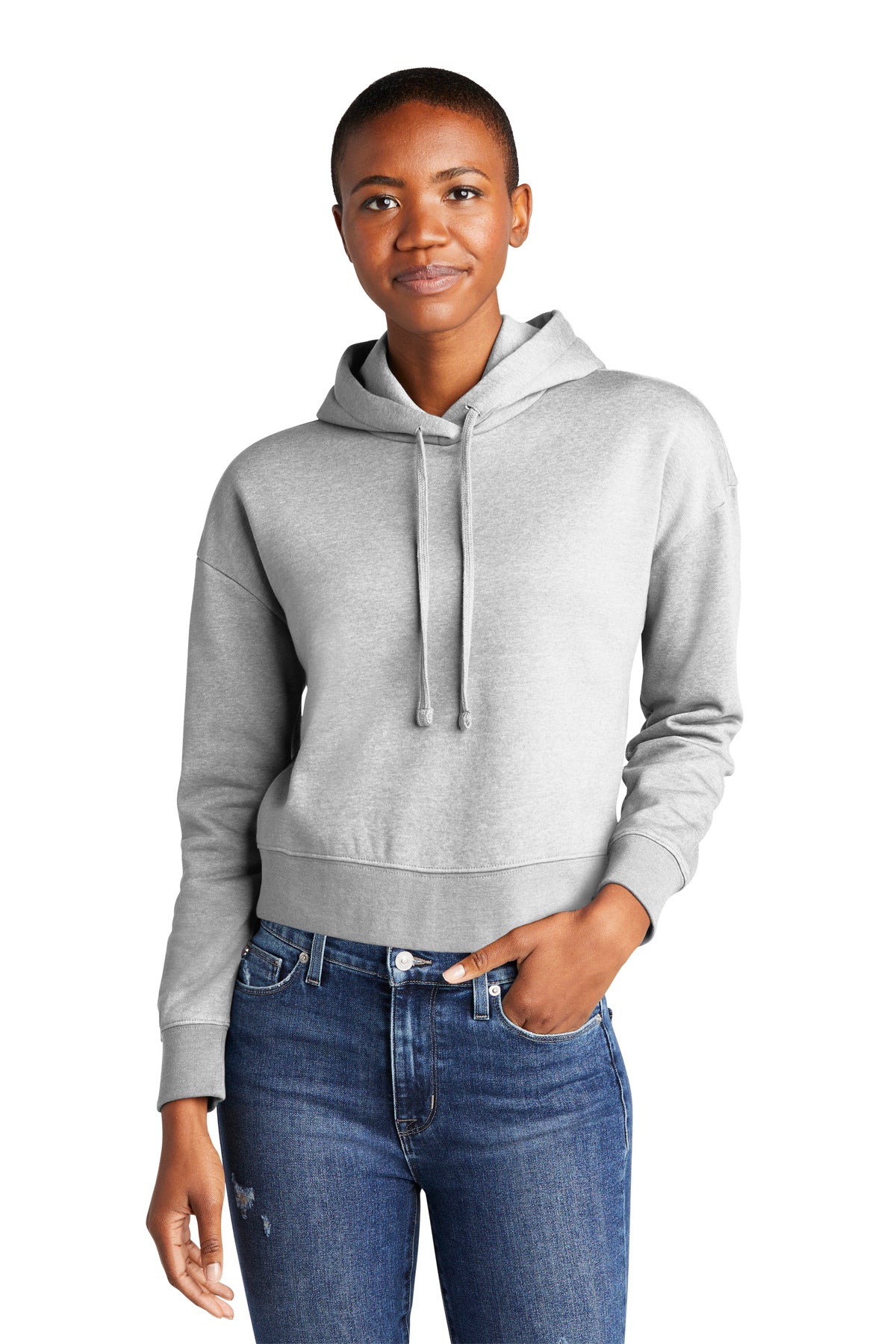 District Women's V.I.T. Fleece Hoodie DT6101 Womens Apparel Sweatshirts & Fleece