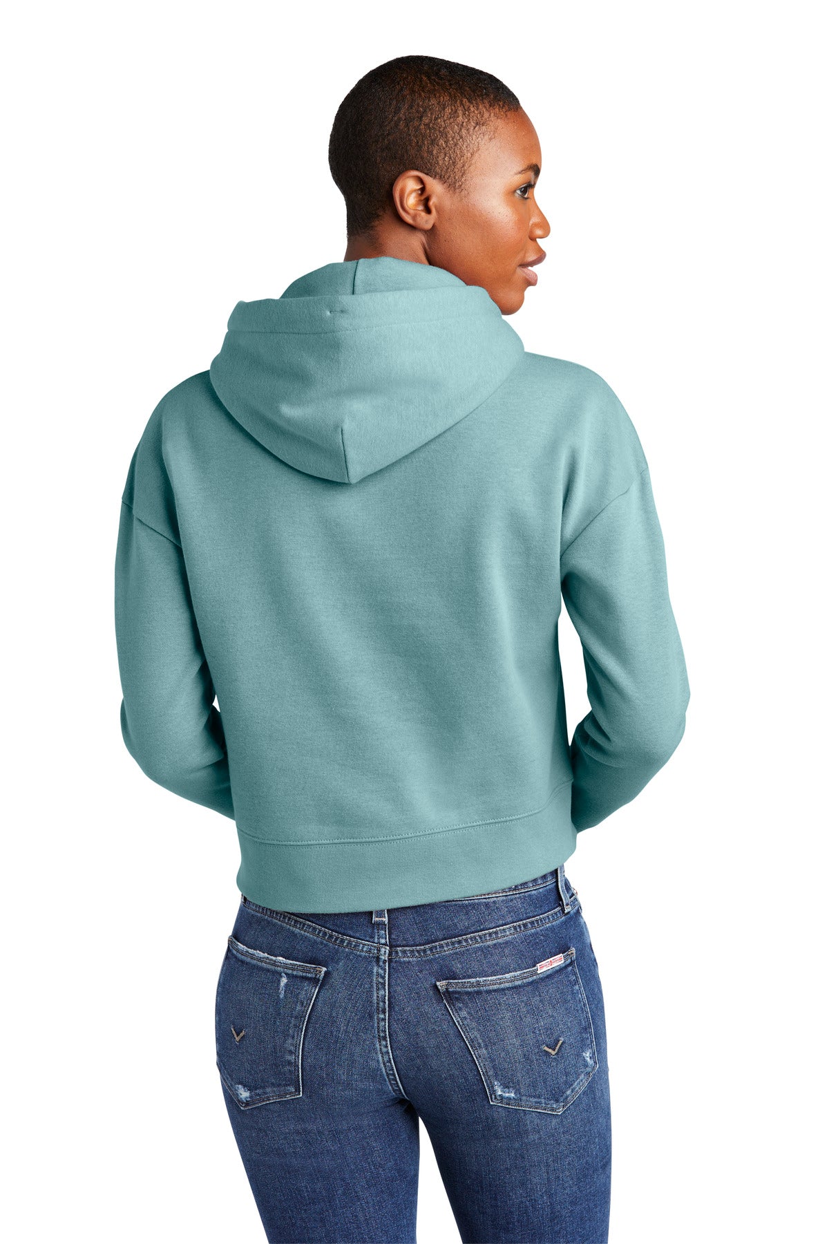 District Women's V.I.T. Fleece Hoodie DT6101 Womens Apparel Sweatshirts & Fleece