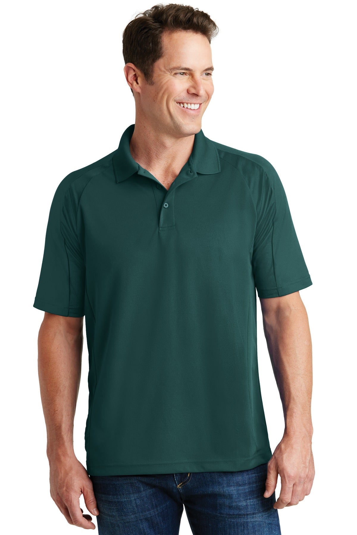 Sport-Tek Men's Dri-Mesh Pro Polo Mens Apparel Shirts & Tops