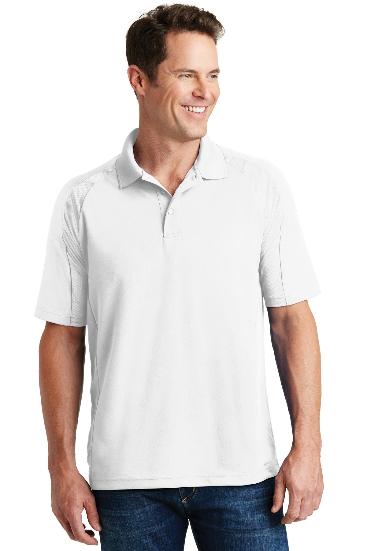 Sport-Tek Men's Dri-Mesh Pro Polo Mens Apparel Shirts & Tops