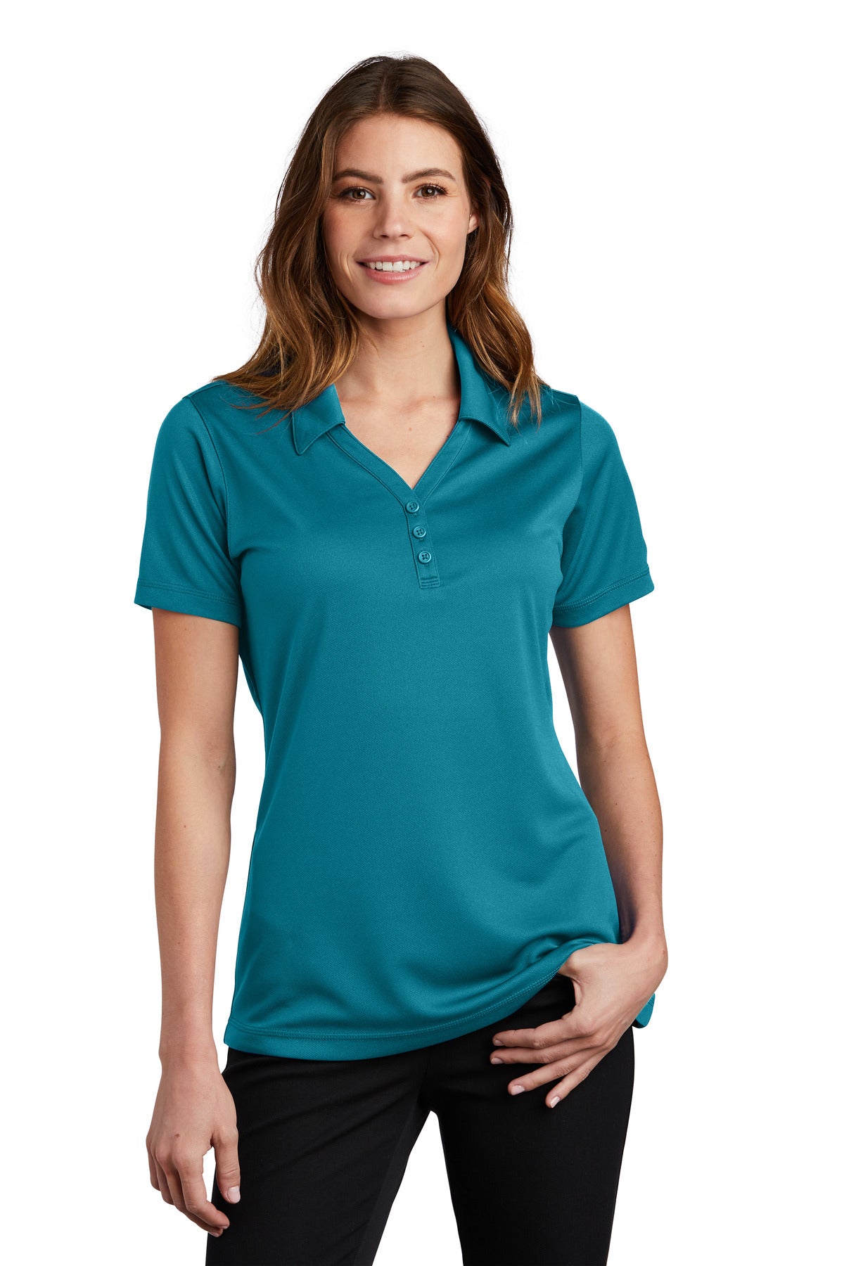 Sport-Tek Women's PosiCharge Micro-Mesh Polo LST680 Womens Apparel Shirts & Tops