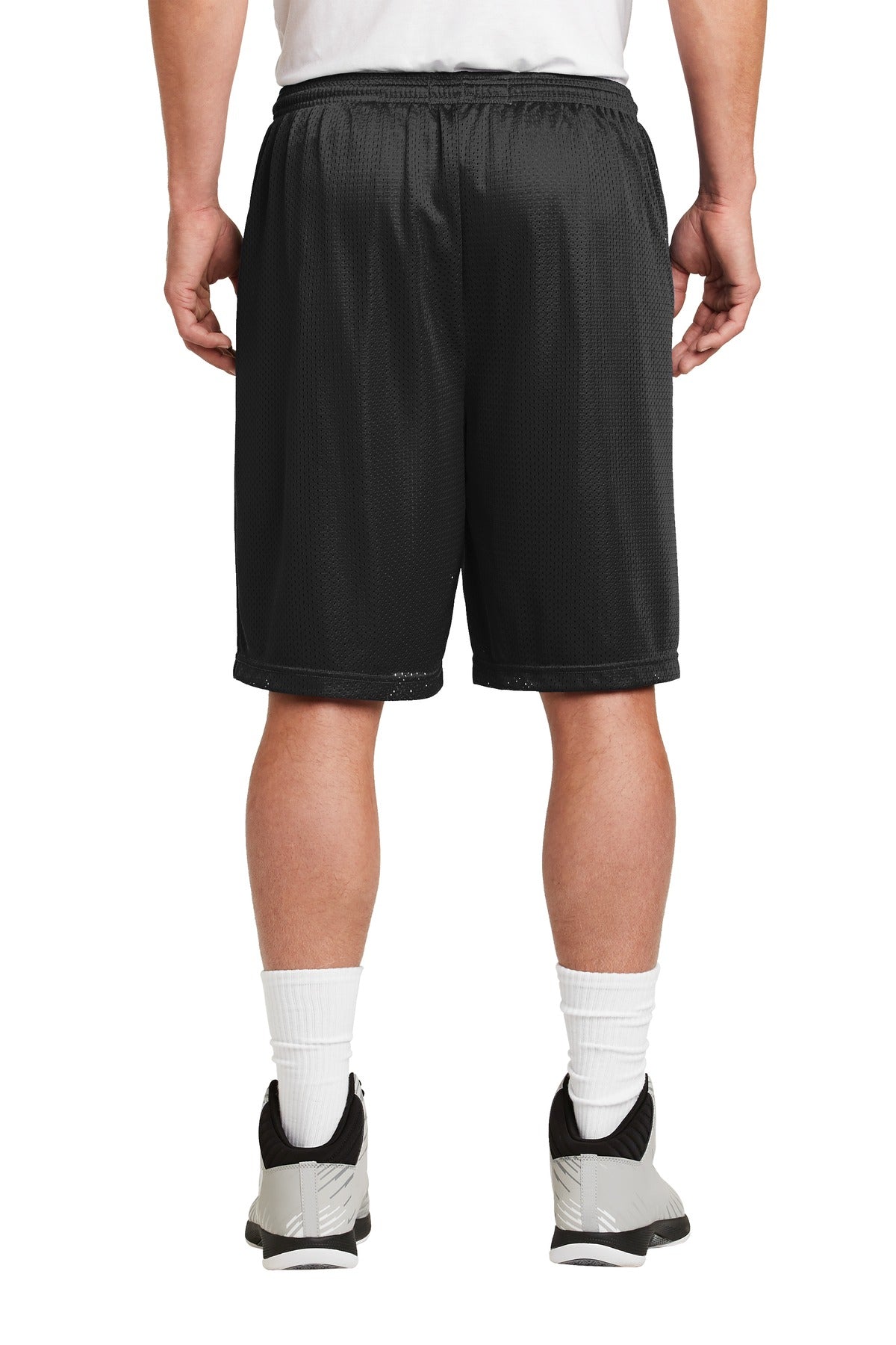 Sport-Tek Men's Long PosiCharge Classic Mesh Short Mens Apparel Shorts