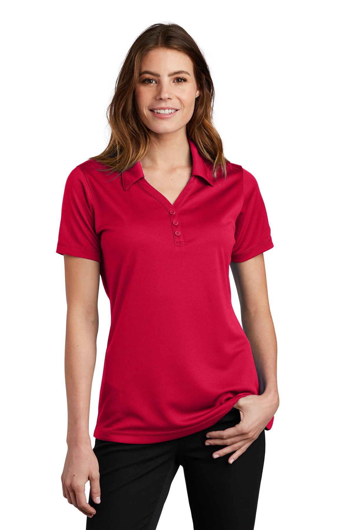 Sport-Tek Women's PosiCharge Micro-Mesh Polo LST680 Womens Apparel Shirts & Tops