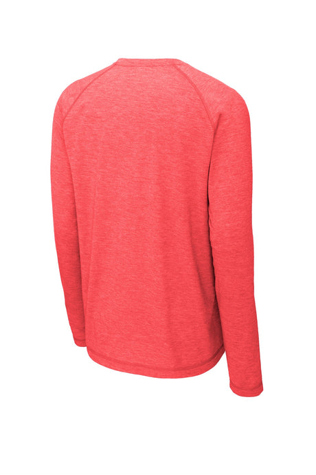 Sport-Tek Men's PosiCharge Long Sleeve Tri-Blend Wicking Raglan Tee Mens Apparel Shirts & Tops