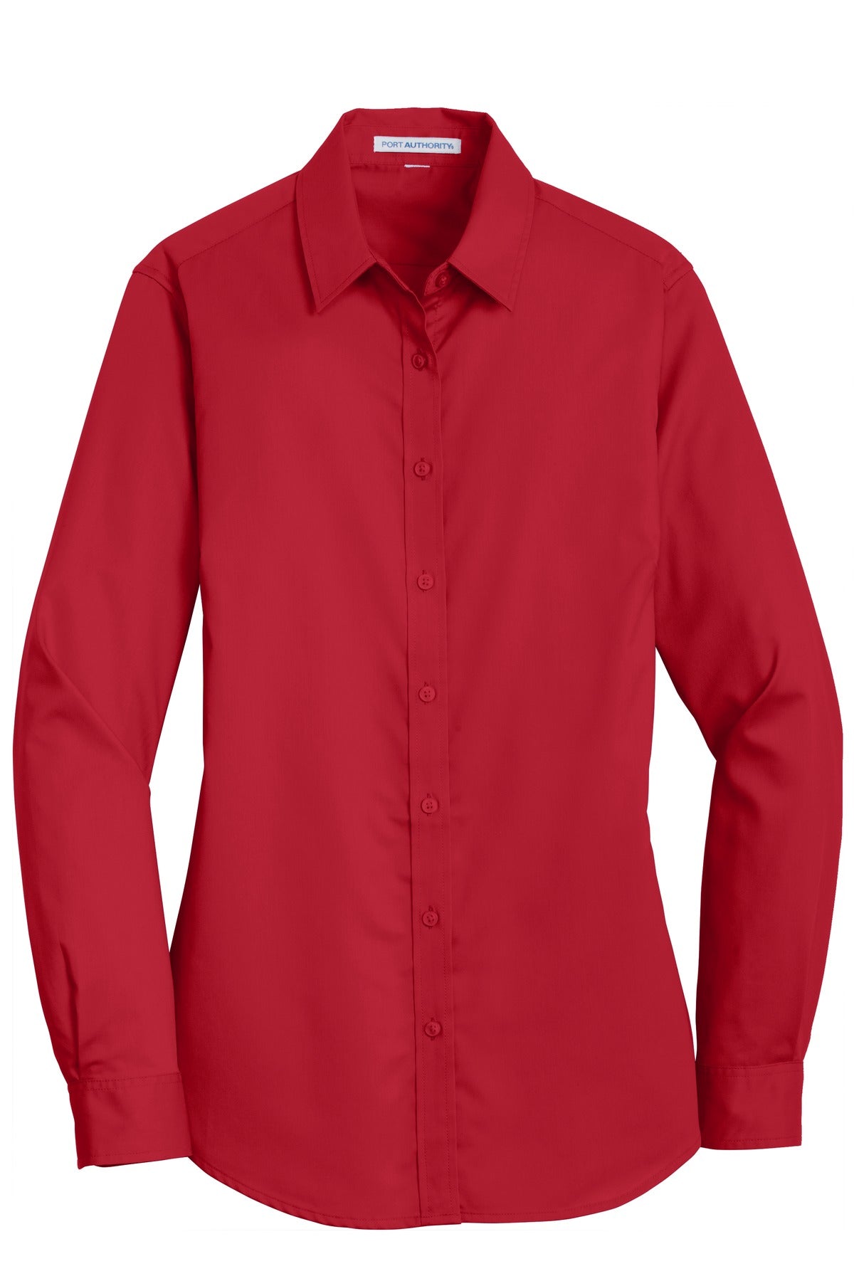 Port Authority Ladies SuperPro Twill Shirt. L663 Womens Apparel Shirts & Tops