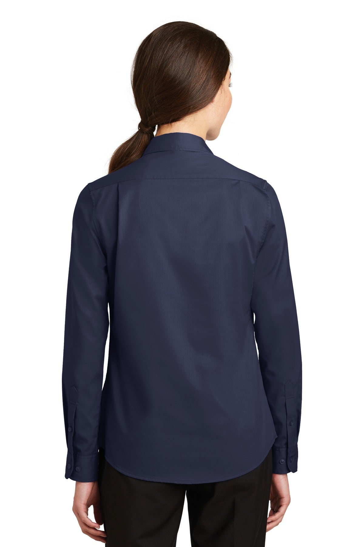 Port Authority Ladies SuperPro Twill Shirt. L663 Womens Apparel Shirts & Tops