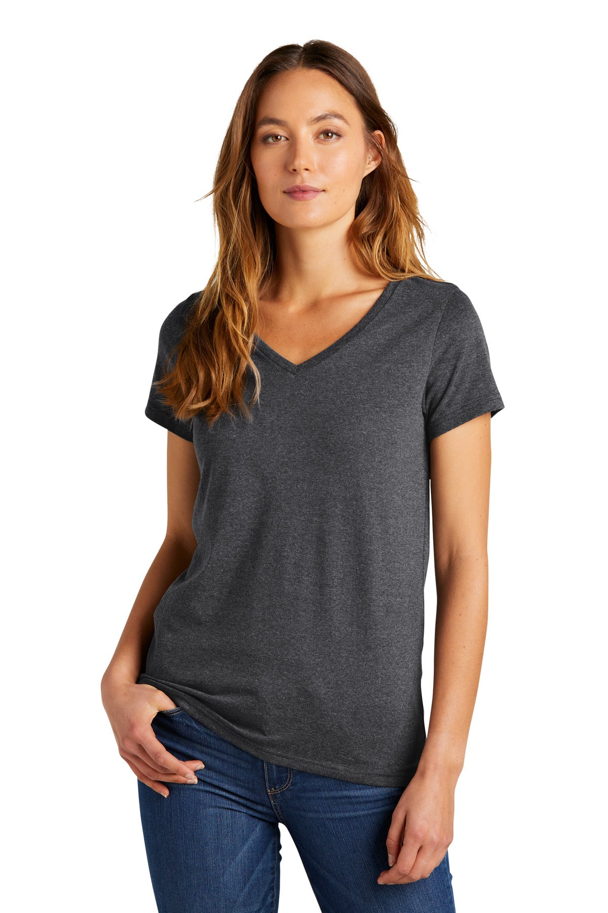 District Women's The Concert Tee V-Neck DT5002 Womens Apparel Shirts & Tops