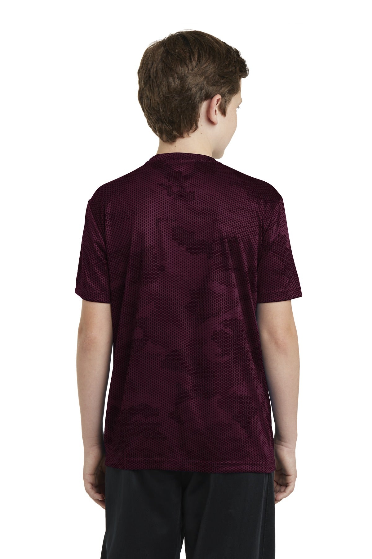 Sport-Tek Youth CamoHex Tee YST370