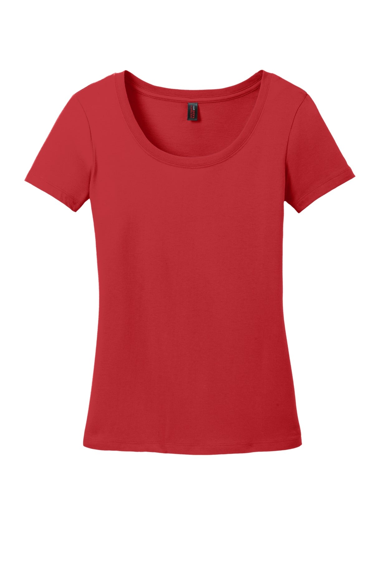 District Women's Perfect Weight Scoop Tee. DM106L Womens Apparel Shirts & Tops